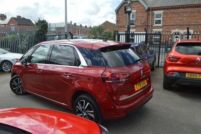 Citroen C4 Picasso 1.6 Bluehdi Flair Mpv Eat6 Euro 6 S S Red #6