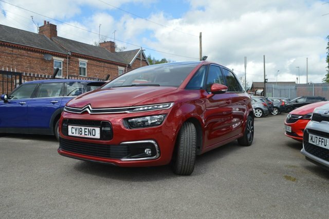 Citroen C4 Picasso 1.6 Bluehdi Flair Mpv Eat6 Euro 6 S S Red #5