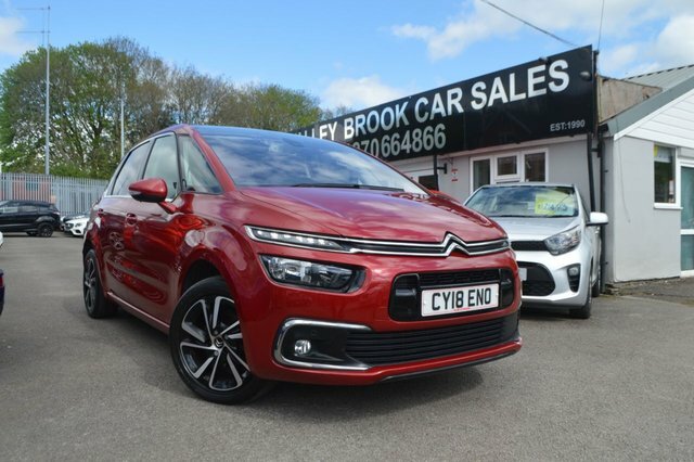 Citroen C4 Picasso 1.6 Bluehdi Flair Mpv Eat6 Euro 6 S S Red #2
