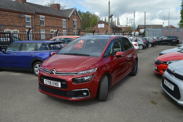 Citroen C4 Picasso 1.6 Bluehdi Flair Mpv Eat6 Euro 6 S S Red #4