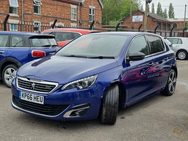 Peugeot 308 2.0 Bluehdi Gt Line Hatchback Eat Euro Blue #3