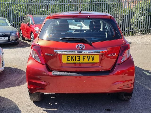 Toyota Yaris 1.33 Dual Vvt-i T Spirit Hatchback Manu EK13FVV Red #5