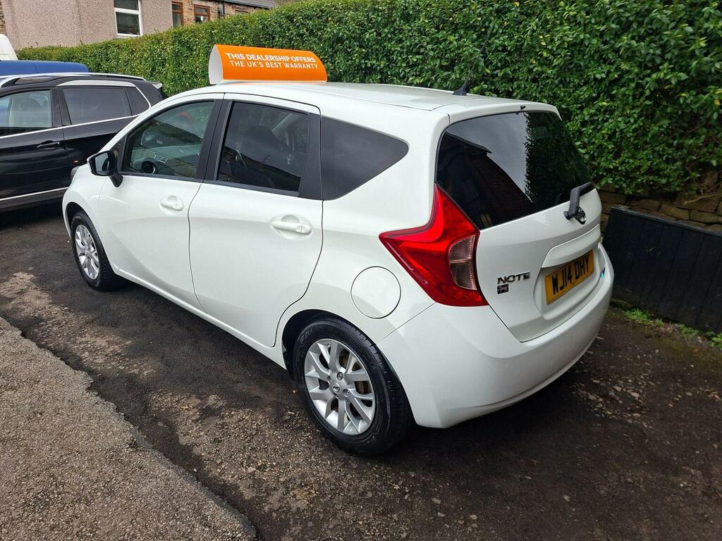 Nissan Note Hatchback 1.2 12V Acenta Premium Euro 5 Ss White #2