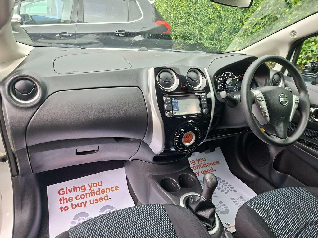 Nissan Note Hatchback 1.2 12V Acenta Premium Euro 5 Ss White #3