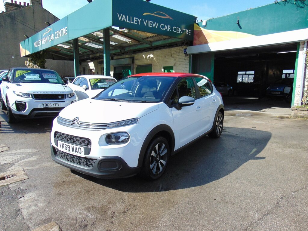 Citroen C3 1.2 Puretech Feel Hatchback Euro VK68WAO White #2