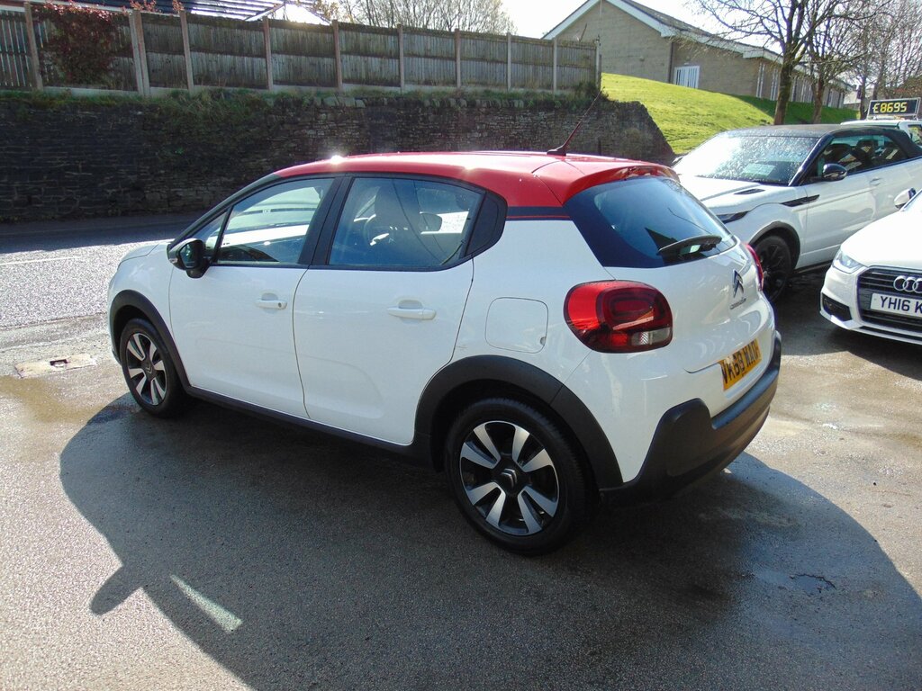 Citroen C3 1.2 Puretech Feel Hatchback Euro VK68WAO White #3