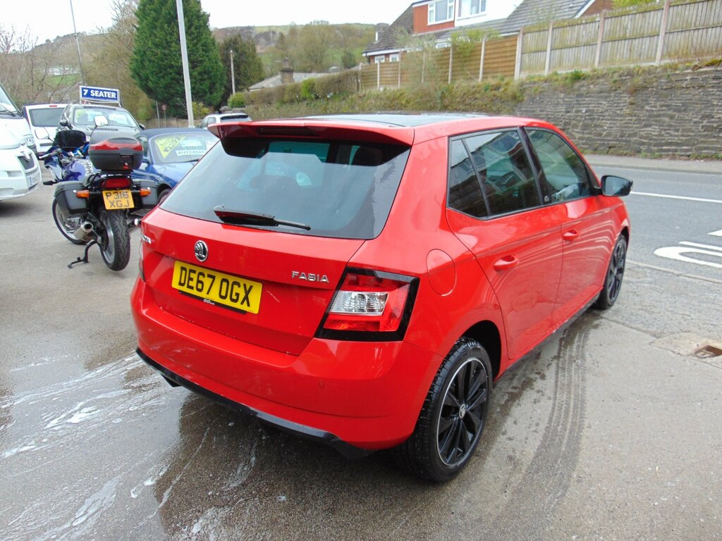 Skoda Fabia 1.0 Tsi Monte Carlo Hatchback Eu DE67OGX Red #3