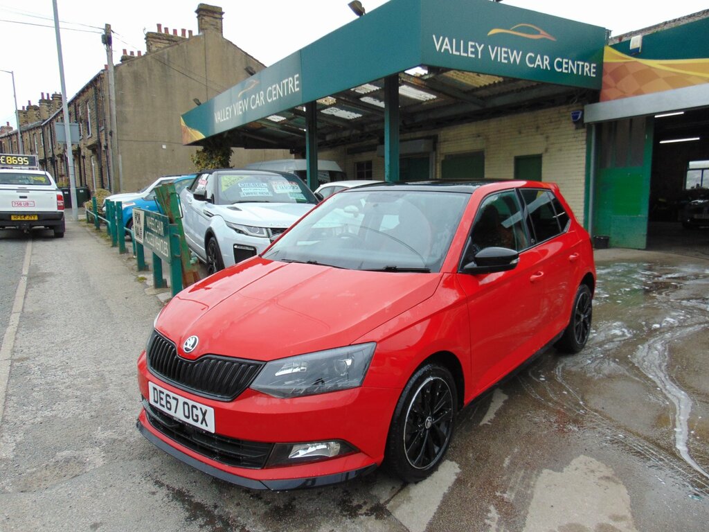 Skoda Fabia 1.0 Tsi Monte Carlo Hatchback Eu Red