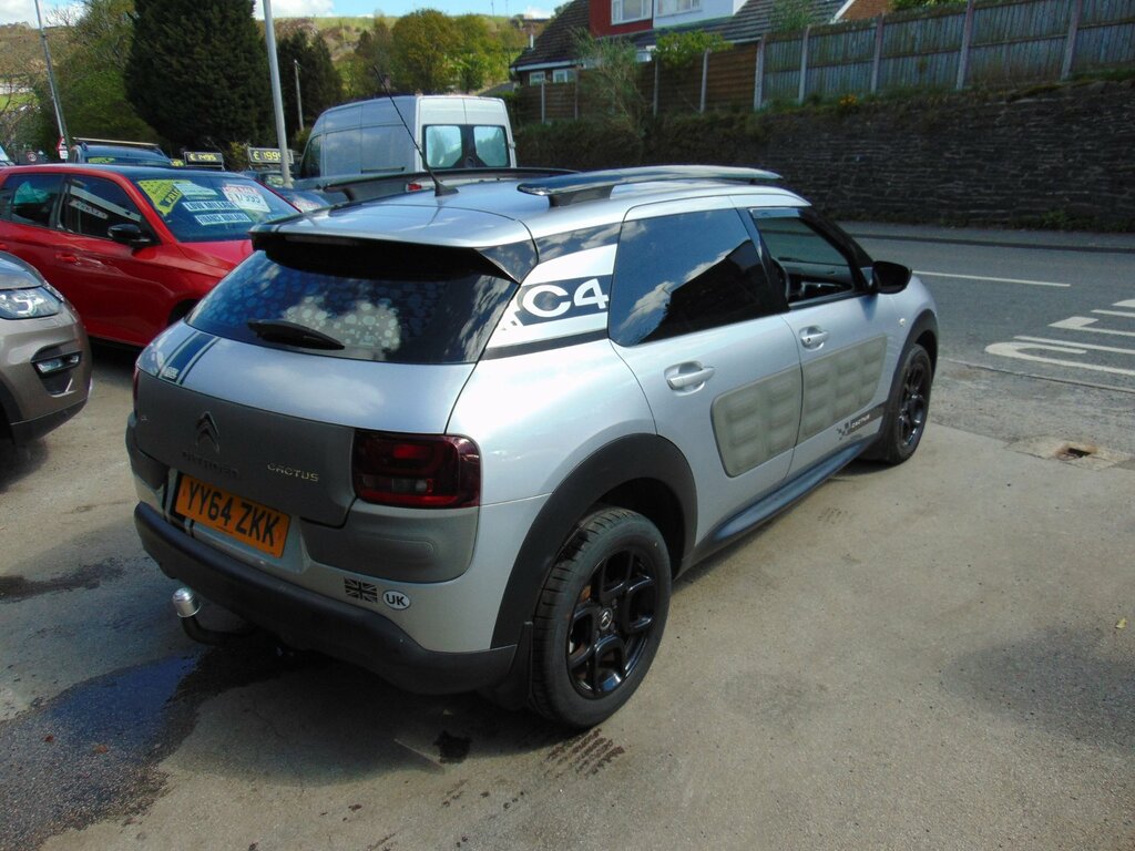 Citroen C4 Cactus 1.6 Bluehdi Feel Hatchback Euro YY64ZKK Silver #2