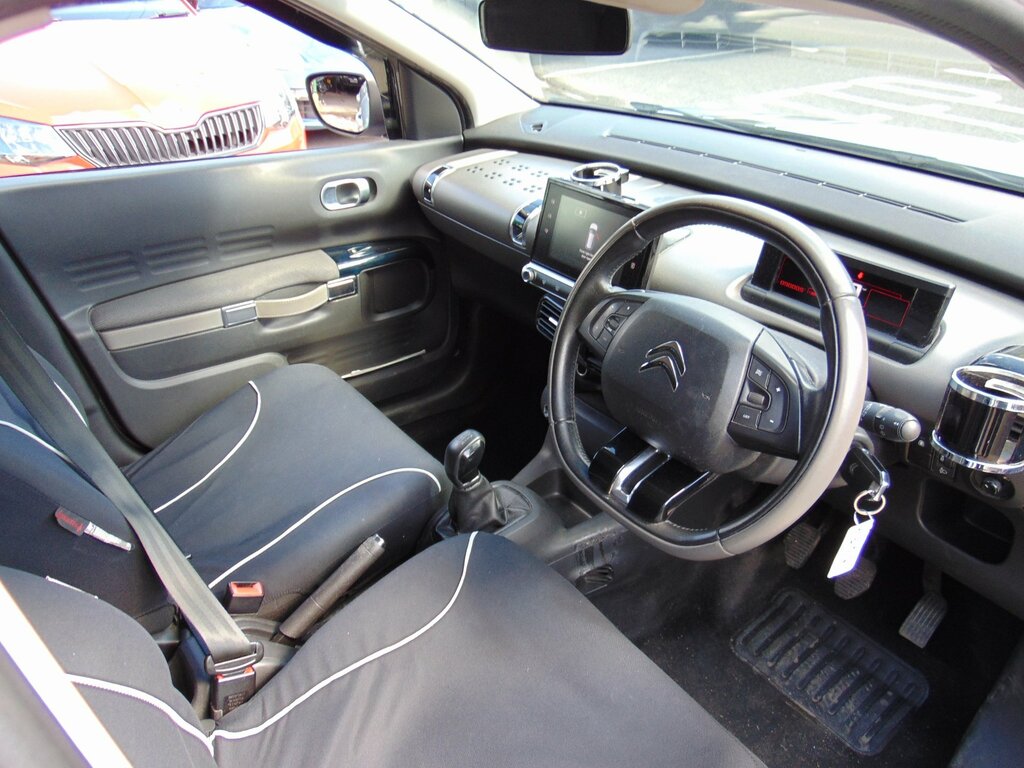 Citroen C4 Cactus 1.6 Bluehdi Feel Hatchback Euro YY64ZKK Silver #3