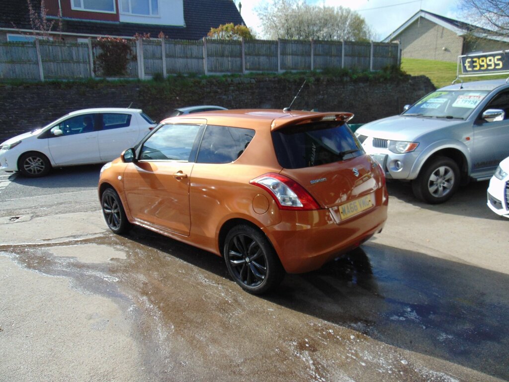 Suzuki Swift 1.2 Sz-l Hatchback Euro 6 94 Ps MA66VMG Orange #3