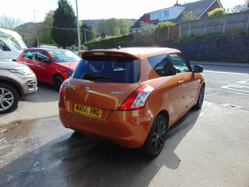 Suzuki Swift 1.2 Sz-l Hatchback Euro 6 94 Ps MA66VMG Orange #4