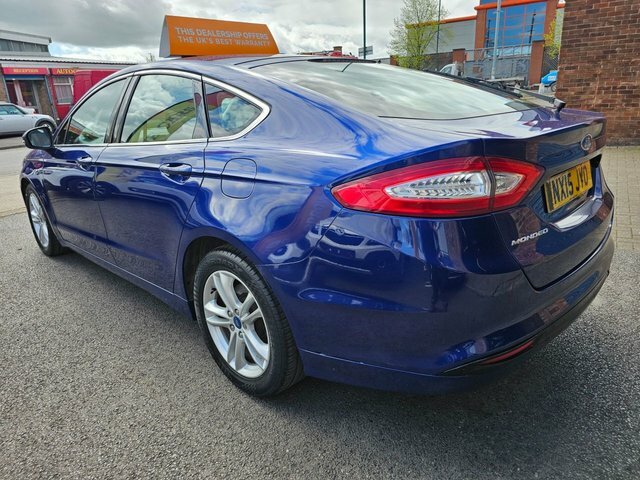Ford Mondeo 2015 2.0 Tdci Titanium Hatchback NX15JYO Blue #3