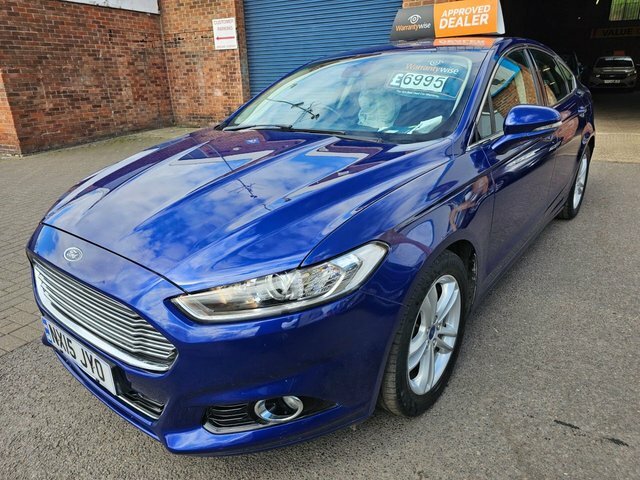 Ford Mondeo 2015 2.0 Tdci Titanium Hatchback NX15JYO Blue #2