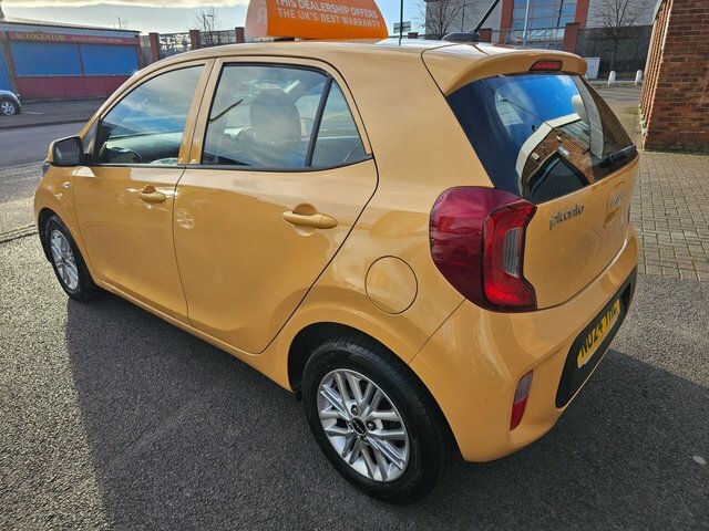 Kia Picanto 2024 1.0 Dpi 2 Hatchback Amt Euro 6 S NU24YHC Yellow #3