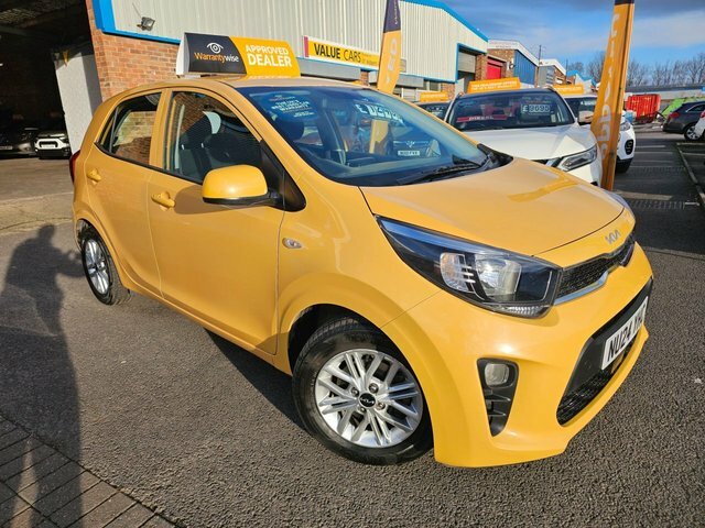 Kia Picanto 2024 1.0 Dpi 2 Hatchback Amt Euro 6 S Yellow