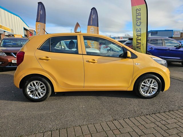 Kia Picanto 2024 1.0 Dpi 2 Hatchback Amt Euro 6 S NU24YHC Yellow #5
