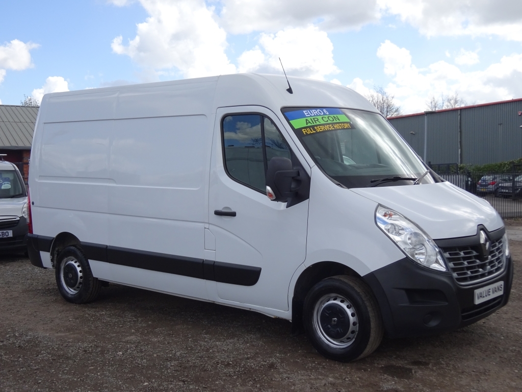 Renault Master Mm35 L2 Mwb KU69ZNT White #6