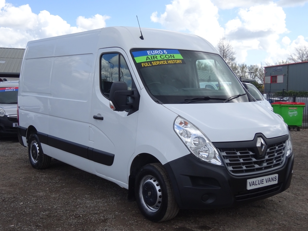Renault Master Mm35 L2 Mwb KU69ZNT White #4