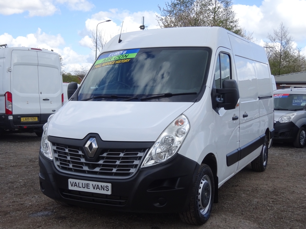 Renault Master Mm35 L2 Mwb KU69ZNT White #3