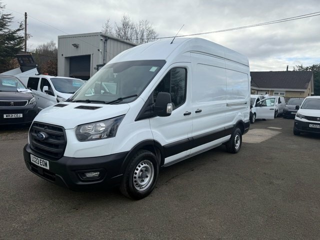 Ford Transit Custom 350 Ecoblue Leader Panel White