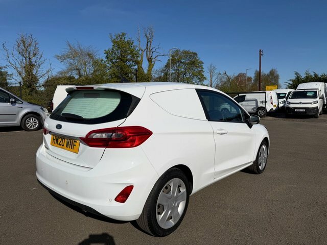 Ford Fiesta Tdci Car Derived Van HW20WNF White #2