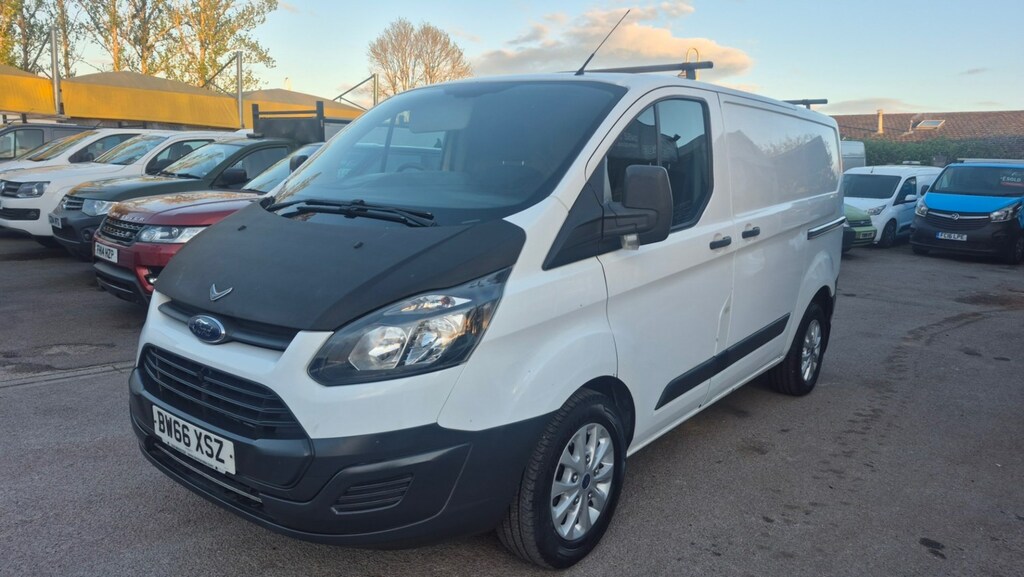 Ford Transit Custom 2.0 Tdci 105Ps Low Roof Van BW66XSZ White #2