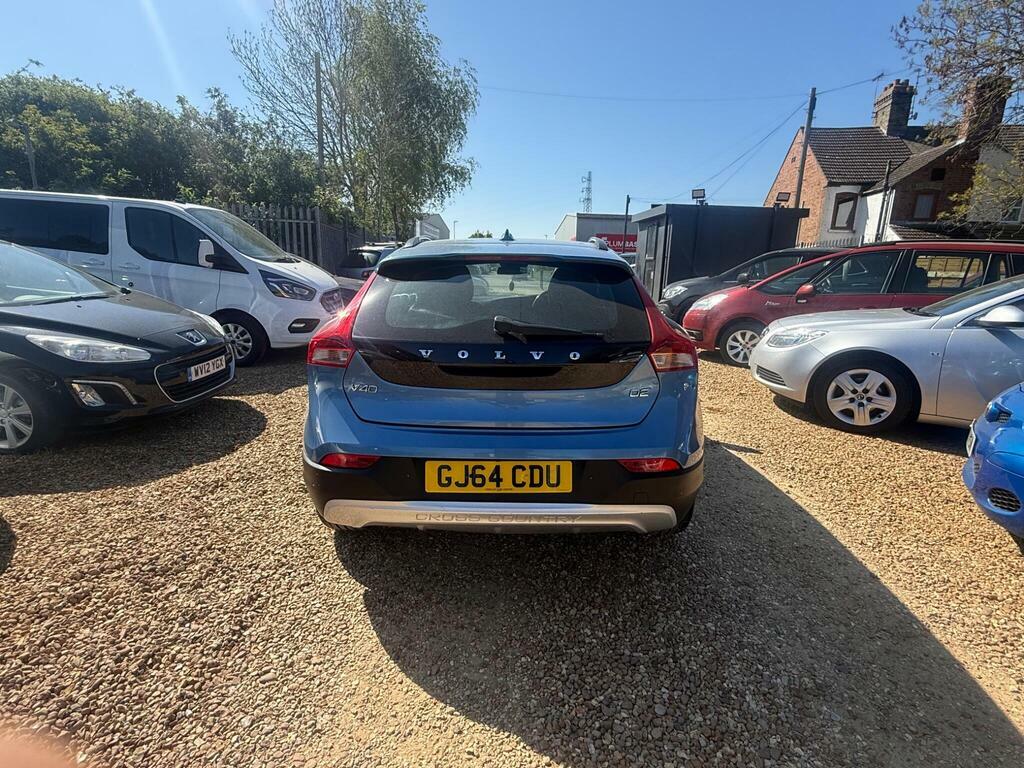 Volvo V40 Cross Country 1.6 D2 Lux Powershift Euro 5 S S GJ64CDU Blue #6