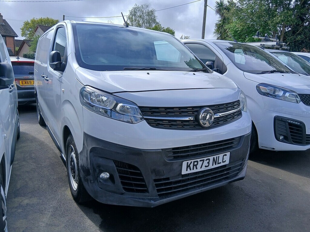 Vauxhall Vivaro 1.5 Turbo D 2900 Prime Panel Van 6Dr KR73NLC White #2