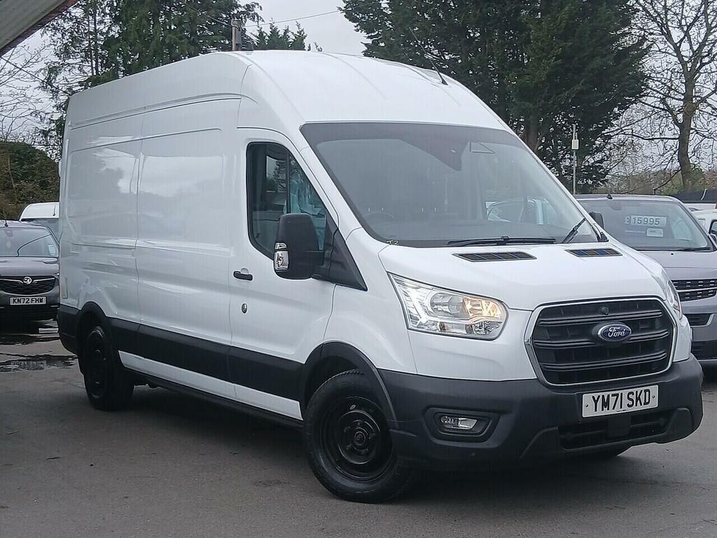 Ford Transit Custom 2.0 350 Ecoblue Trend Panel Van YM71SKD White