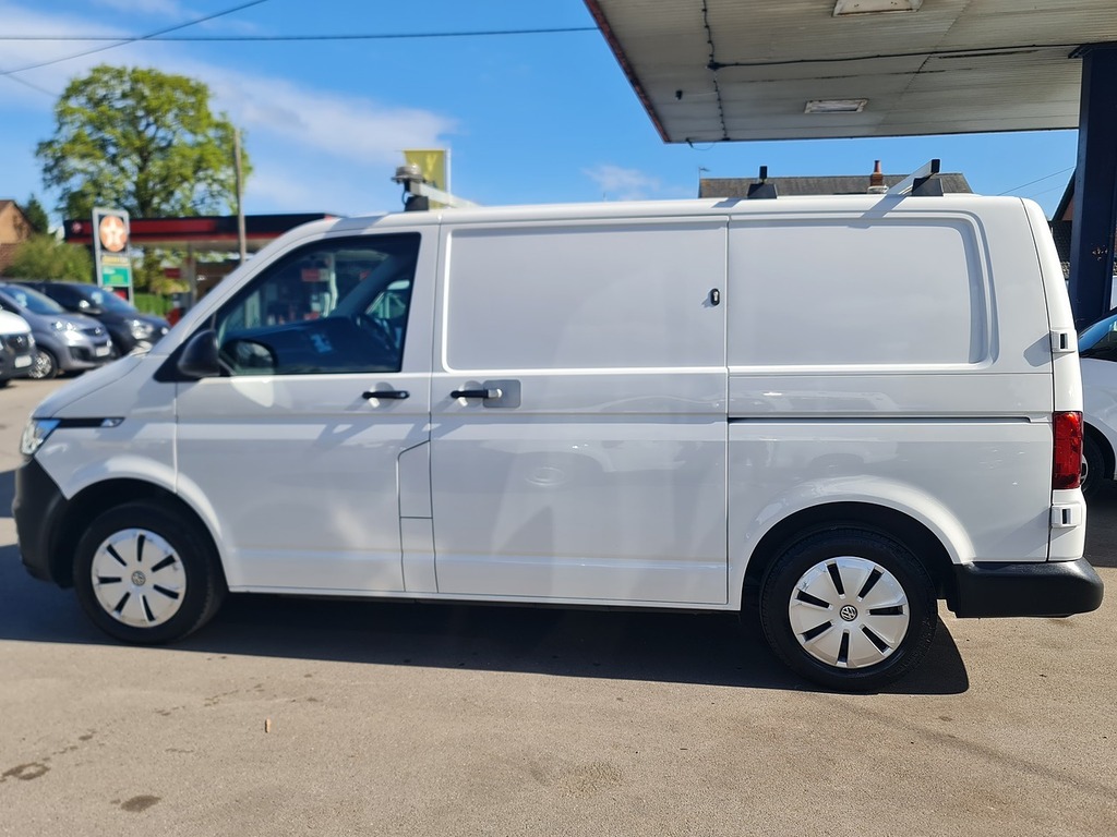 Volkswagen Transporter 2.0 Tdi T30 Startline Panel Van VO22PDV White #6