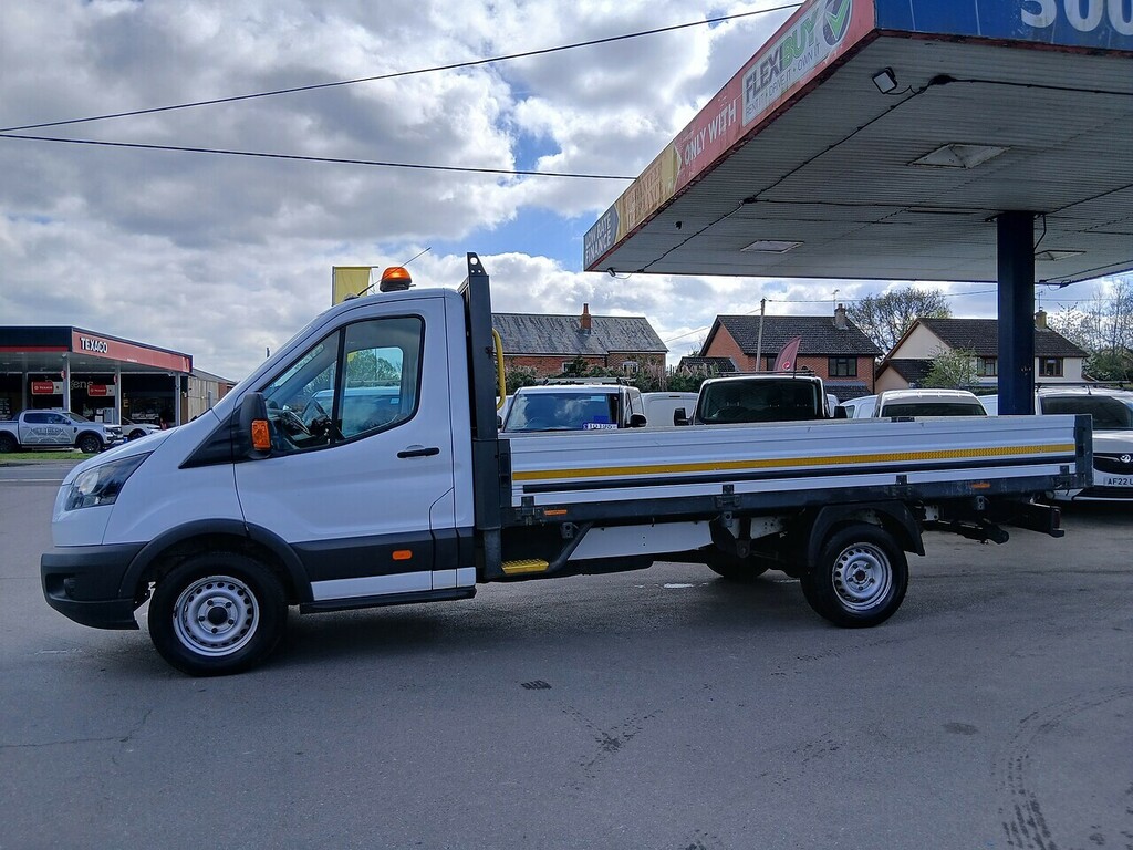 Ford Transit Custom 2.0 350 Ecoblue Chassis Cab Rwd CV18DWC White #6
