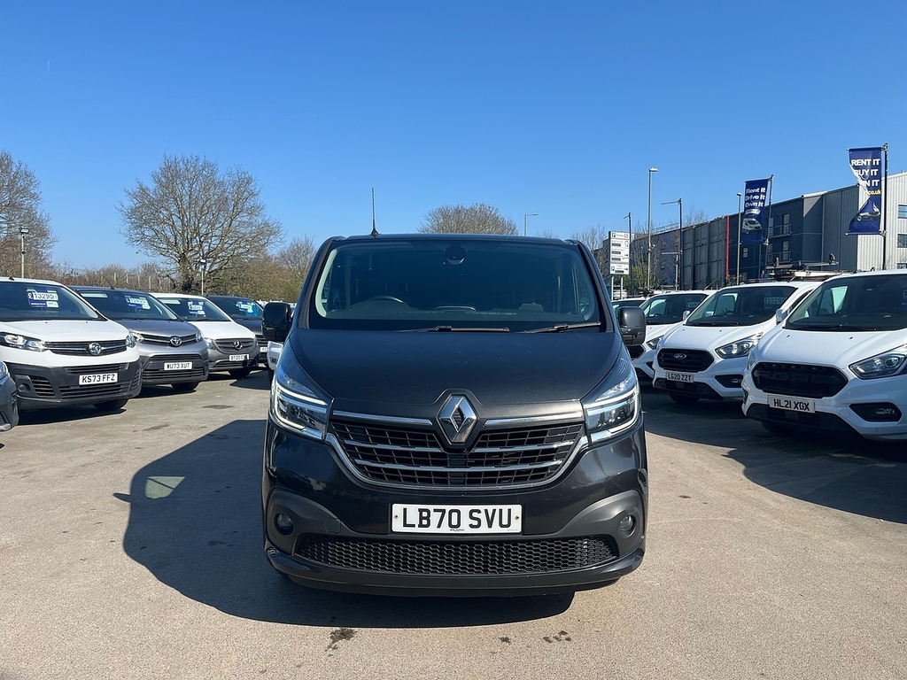 Renault Trafic 2.0 Dci Energy 28 Sport Panel Van Manua LB70SVU Black #2