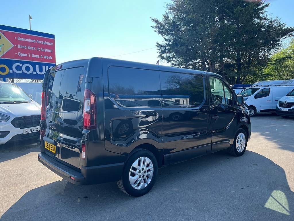 Renault Trafic 2.0 Dci Energy 28 Sport Panel Van Manua LB70SVU Black #6