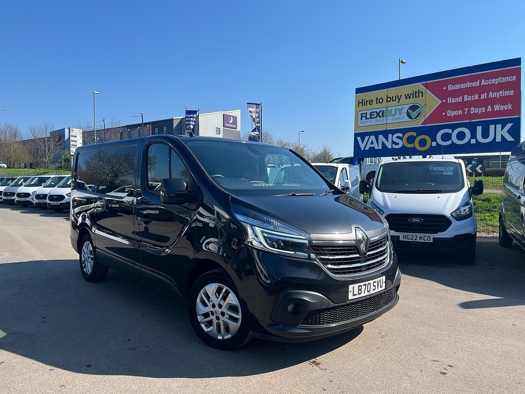 Renault Trafic 2.0 Dci Energy 28 Sport Panel Van Manua LB70SVU Black #3
