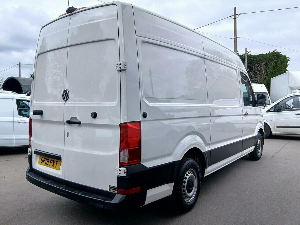 Volkswagen Crafter 2.0 Tdi Cr35 Bluemotion Tech Trendline Panel Van 5 GF19FXT White #4