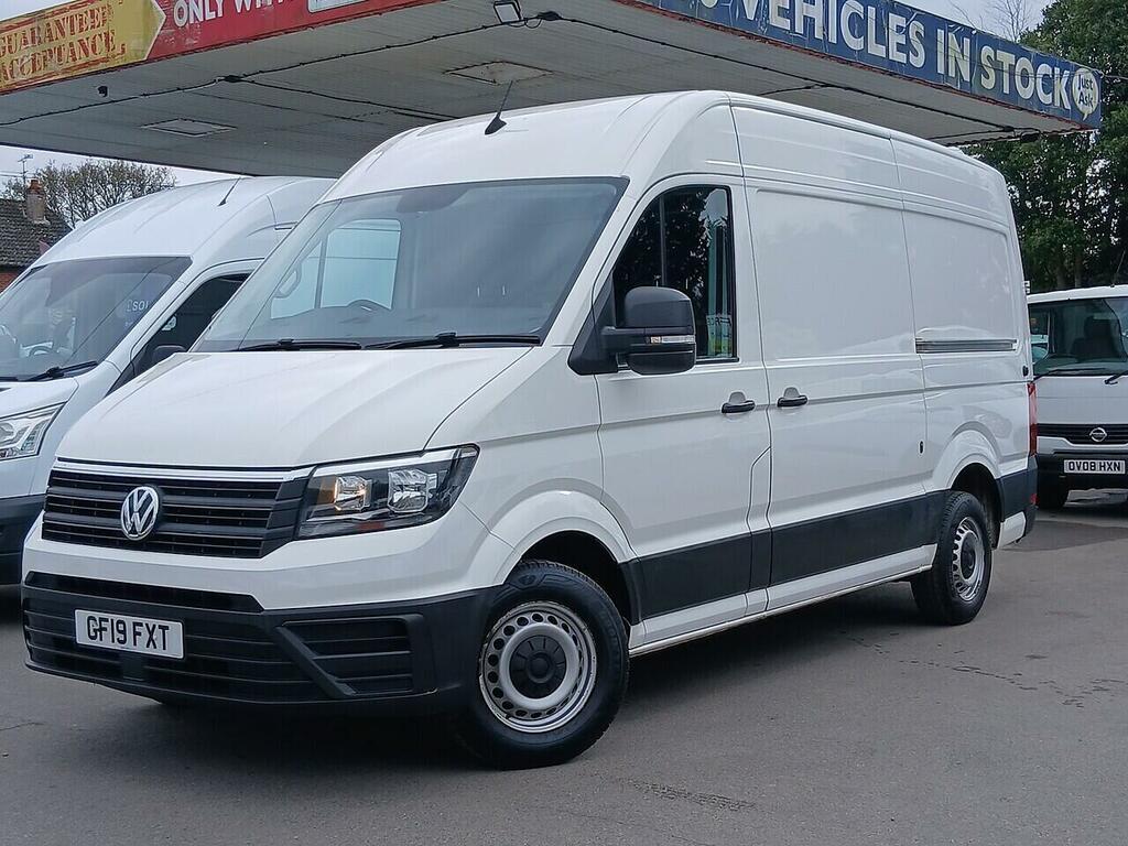 Volkswagen Crafter 2.0 Tdi Cr35 Bluemotion Tech Trendline Panel Van 5 GF19FXT White #3