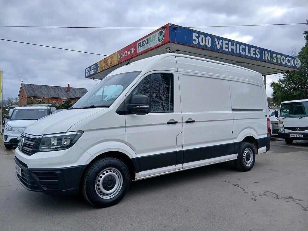 Volkswagen Crafter 2.0 Tdi Cr35 Bluemotion Tech Trendline Panel Van 5 GF19FXT White #6