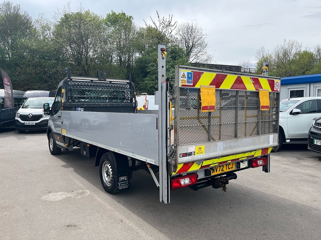 Ford Transit Custom 350 Ecoblue Leader Dropside 2.0 2.0 WV72TCJ Silver #6