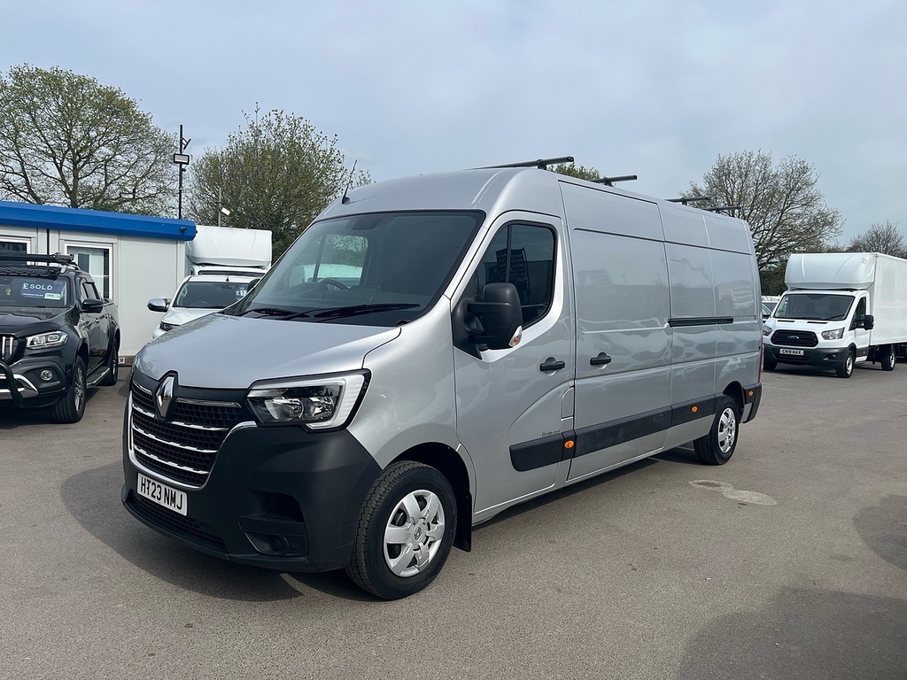 Renault Master 2.3 Dci 35 Business Panel Van F HT23NMJ Grey #3