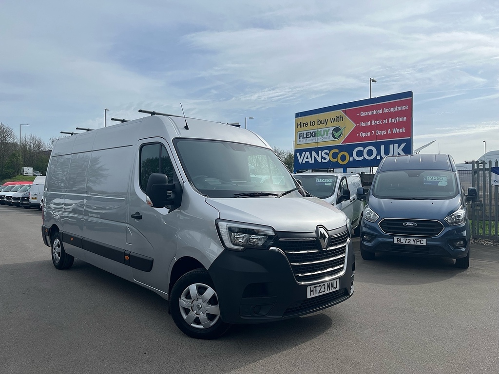 Renault Master 2.3 Dci 35 Business Panel Van F HT23NMJ Grey #4