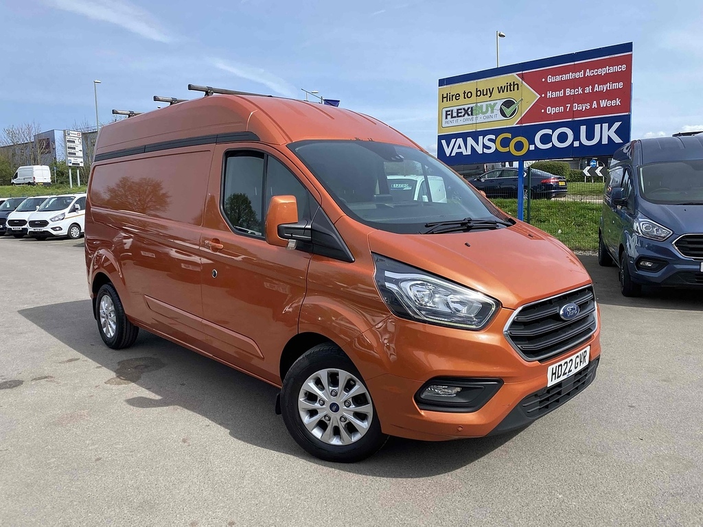 Ford Transit Custom 2.0 340 Ecoblue Limited Panel Van Manua HD22GVR Orange