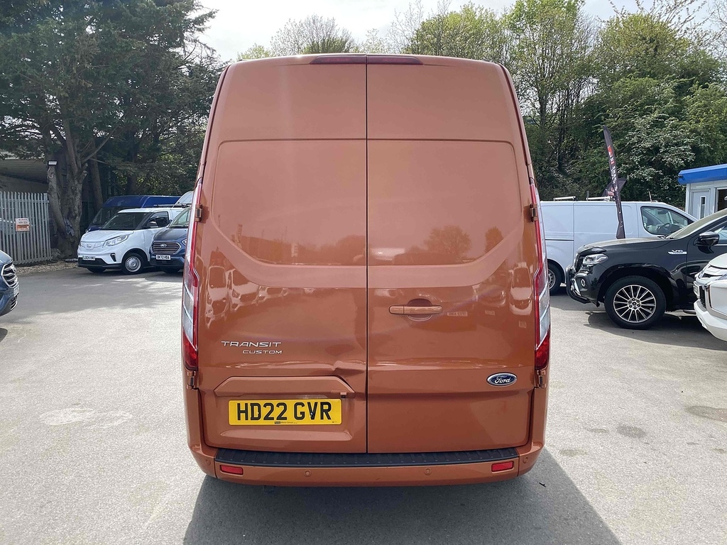 Ford Transit Custom 2.0 340 Ecoblue Limited Panel Van Manua HD22GVR Orange #6