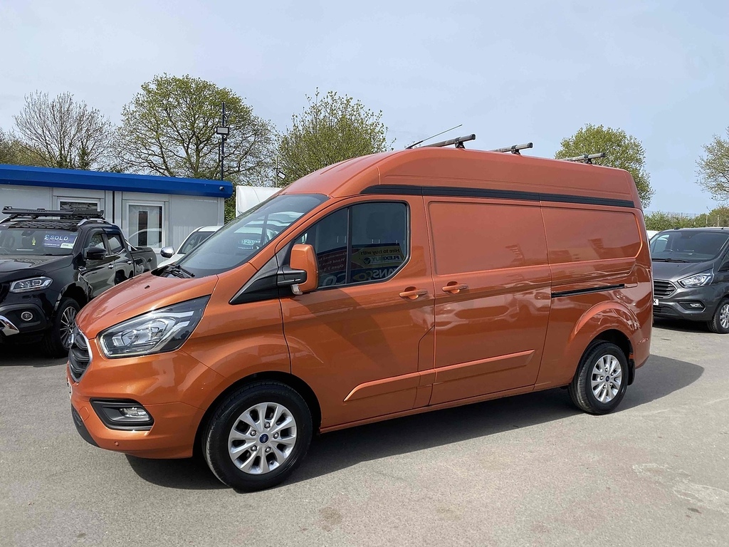 Ford Transit Custom 2.0 340 Ecoblue Limited Panel Van Manua HD22GVR Orange #4