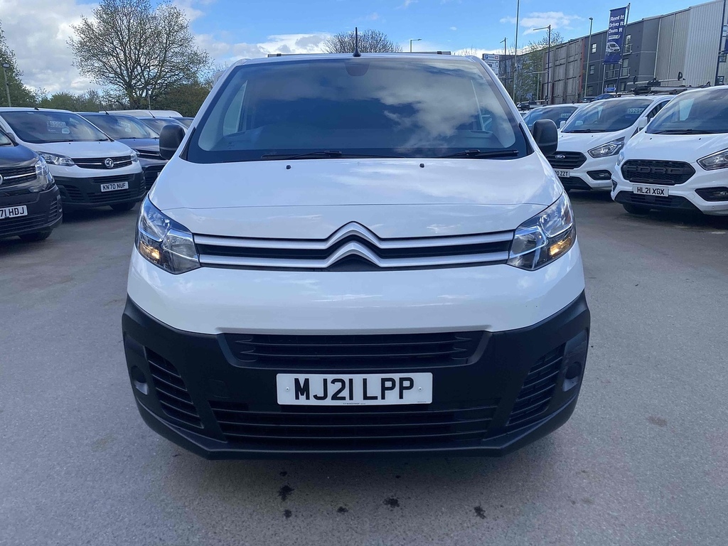 Citroen Dispatch 1.5 Bluehdi 1000 Enterprise M Panel Van 6Dr MJ21LPP White #2