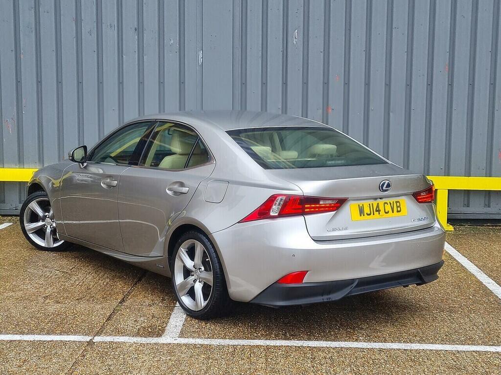 Lexus IS 300H Premier Saloon 2.5 Hybrid WJ14CVB Silver #5