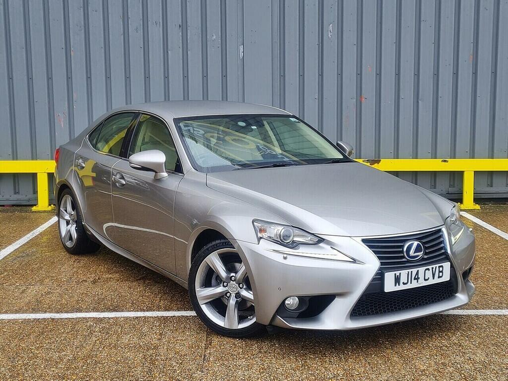 Lexus IS 300H Premier Saloon 2.5 Hybrid WJ14CVB Silver #4