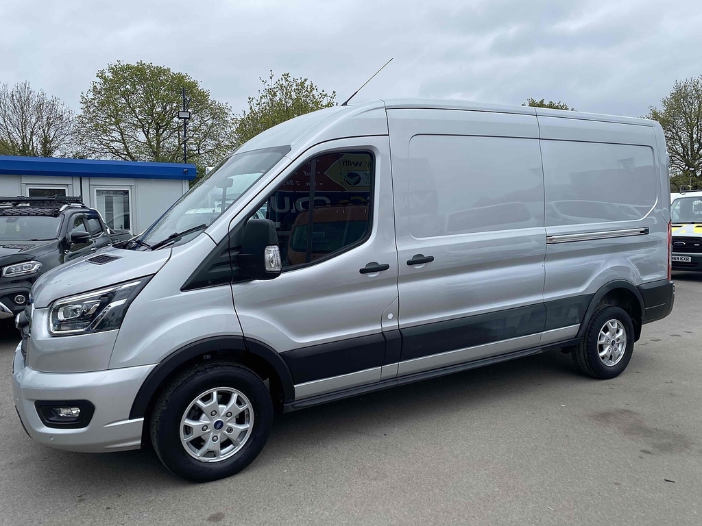 Ford Transit Custom 2.0 350 Ecoblue Limited Panel Van Manua HN24EAE Silver #4