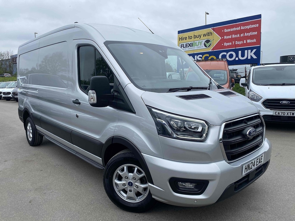 Ford Transit Custom 2.0 350 Ecoblue Limited Panel Van Manua HN24EAE Silver
