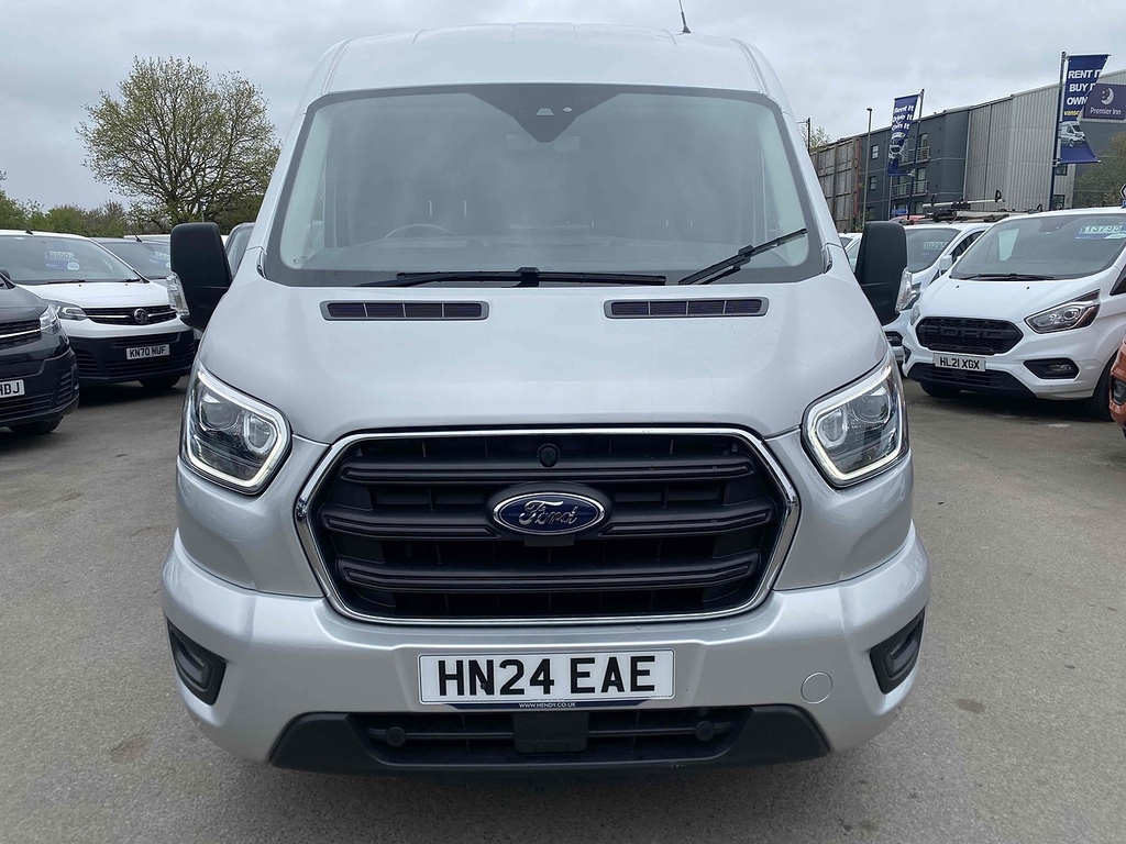 Ford Transit Custom 2.0 350 Ecoblue Limited Panel Van Manua HN24EAE Silver #2